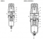 AW30-03G-A，日本SMC減壓閥AW40-04DG-1-A