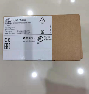 易福門SV7500流量傳感器，新到品剛入庫